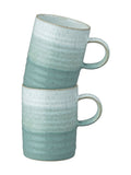 Denby Set of 2 Green Kiln Mugs