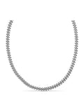 Orelia London Chunky Flat Curb & Solid Clasp Necklace