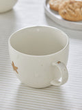 Set of 2 Gold Moon and Star Speckle Mugs