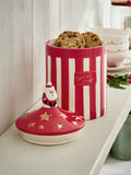 Red Santa Treat Jar