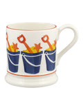 Emma Bridgewater Cream Bucket & Spade 1/2 Pint Mug