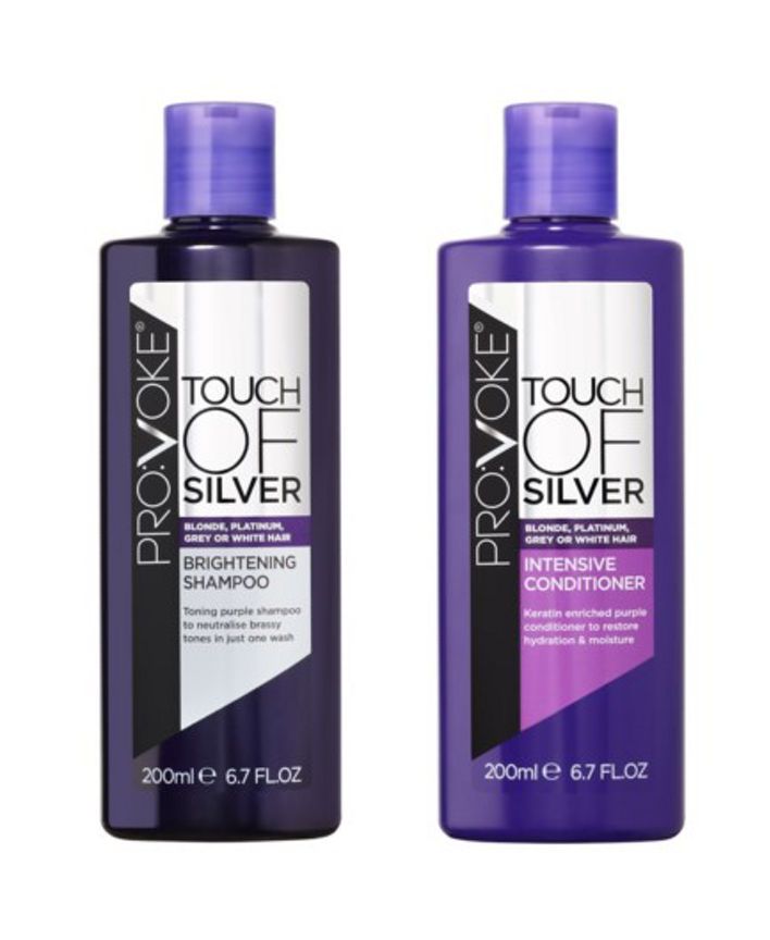 PRO:VOKE Touch Of Silver Brightening Shampoo & Intensive Conditioner Bundle