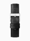 Accurist Classic Mens Black Leather Strap Analogue Watch