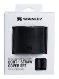 Stanley Black Quencher Boot + Straw Topper Set 1.18L