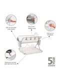 Brabantia Light Grey Large SinkSide Foldable Dish Drying Rack