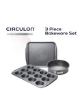 Circulon Grey Momentum Non Stick 3 Piece Bakeware Set