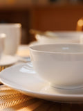 Mikasa Set of 4 White Chalk Porcelain Cereal Bowls