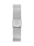 Limit Classic 28mm Womens Round Silver Analogue Watch with Silver Mesh Strap