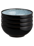 Denby Set of 4 Grey Halo Cereal Bowls