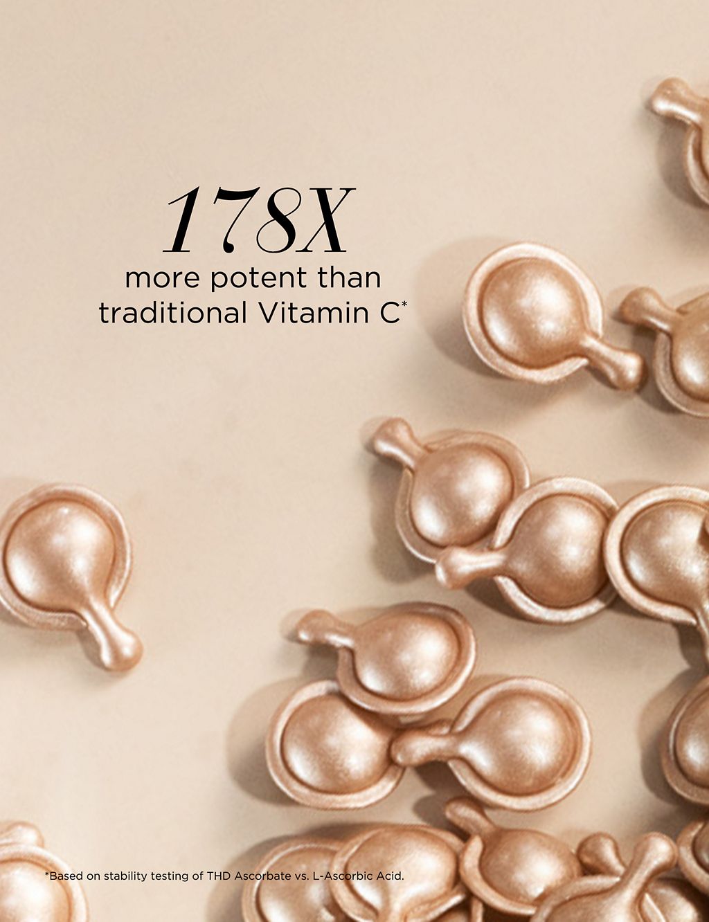 Vitamin C Ceramide Capsules Radiance Renewal Serum 60 Piece GOODS M&S   