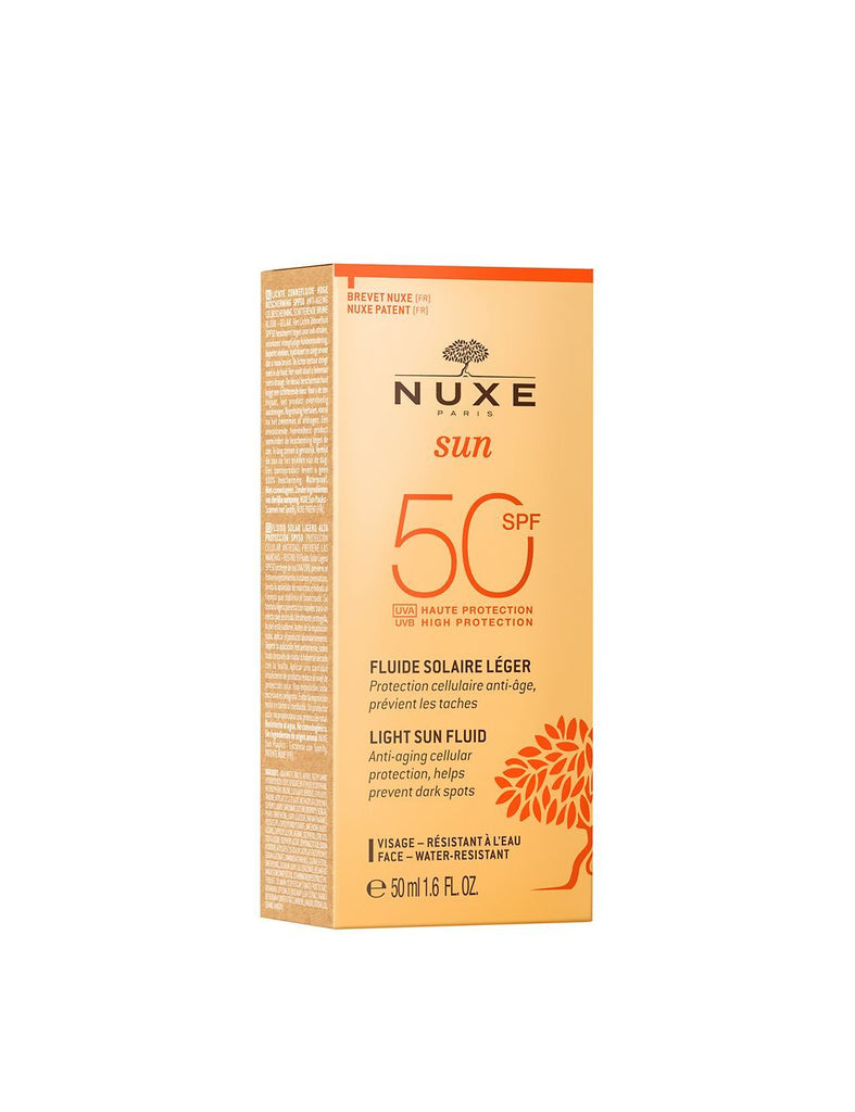 NUXE Light Sun Fluid SPF50 High Protection Face 50ml