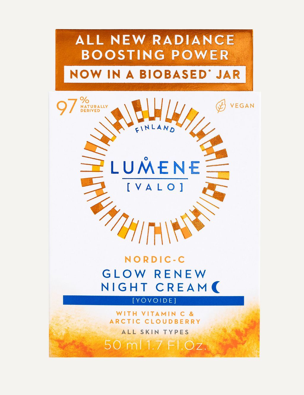 Lumene Nordic-C [VALO] Glow Renew Night Cream 50ml GOODS M&S   