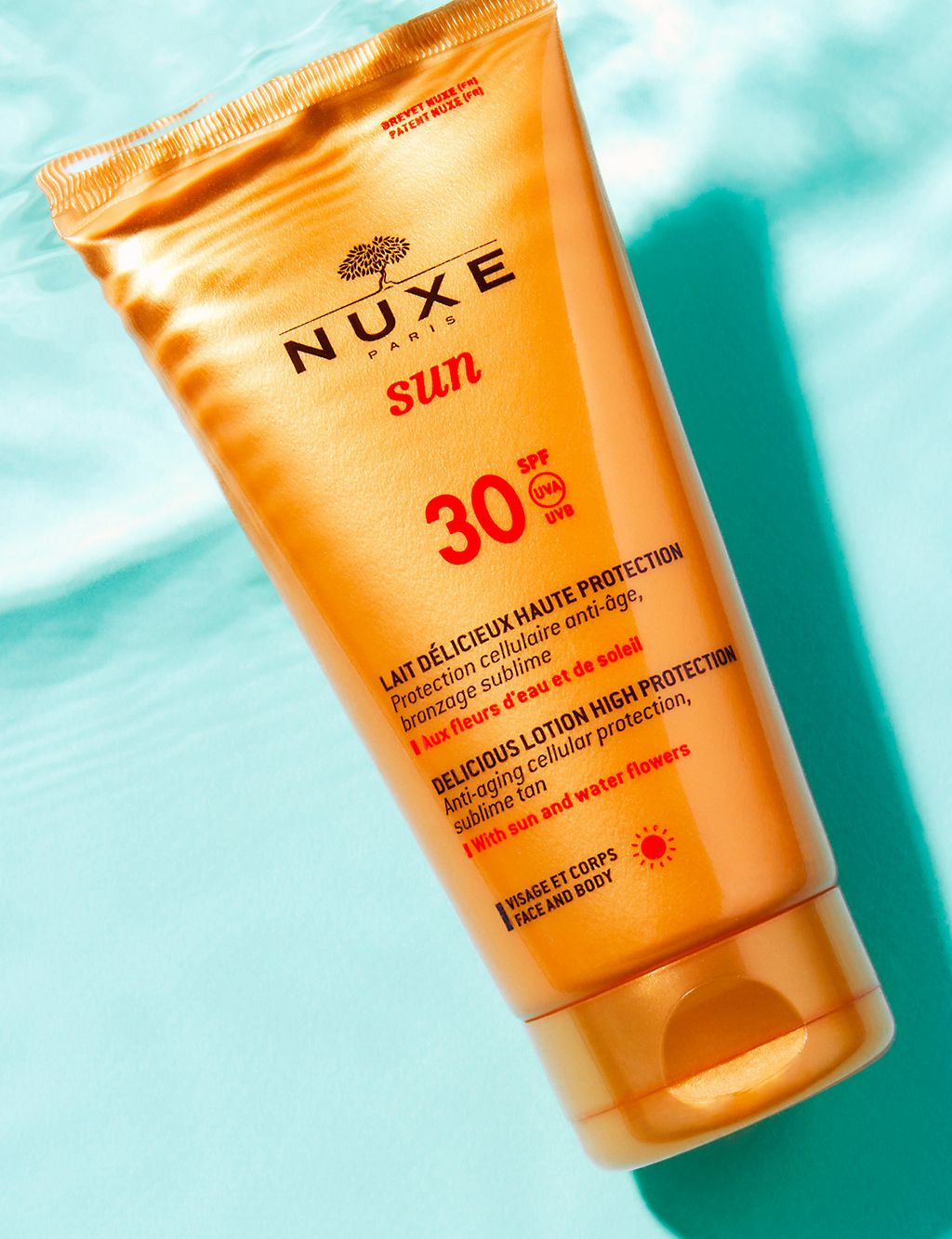 Sun SPF 30 Delicious Lotion High Protection for Face and Body 150ml GOODS M&S   