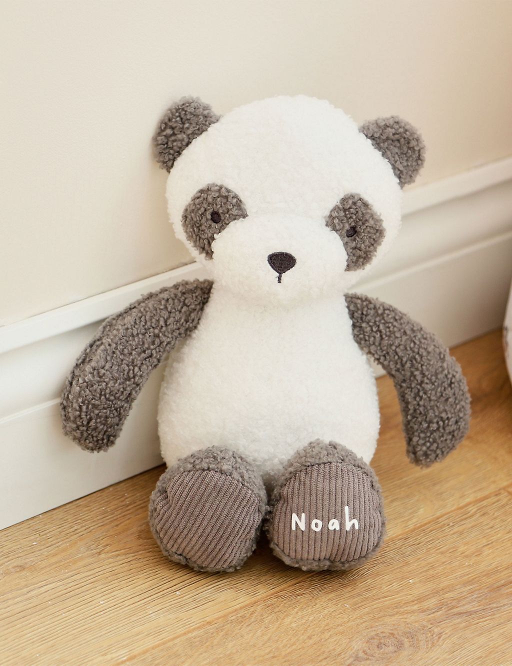 Personalised Panda Plush Toy GOODS M&S   