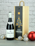 LeBonVin Rioja Christmas Wooden Gift Box