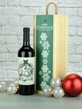 LeBonVin Argentinian Malbec In Christmas Wooden Gift Box