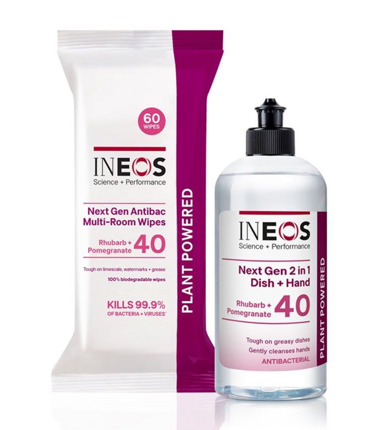 INEOS Antibacterial Cleaning Wipes & Washing Up Liquid Bundle