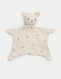 Pure Cotton Floral Bear Comforter GOODS M&S   