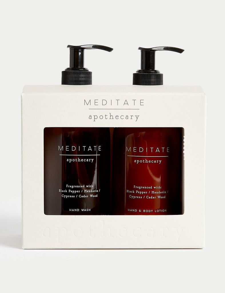 Meditate Hand Wash & Lotion Set