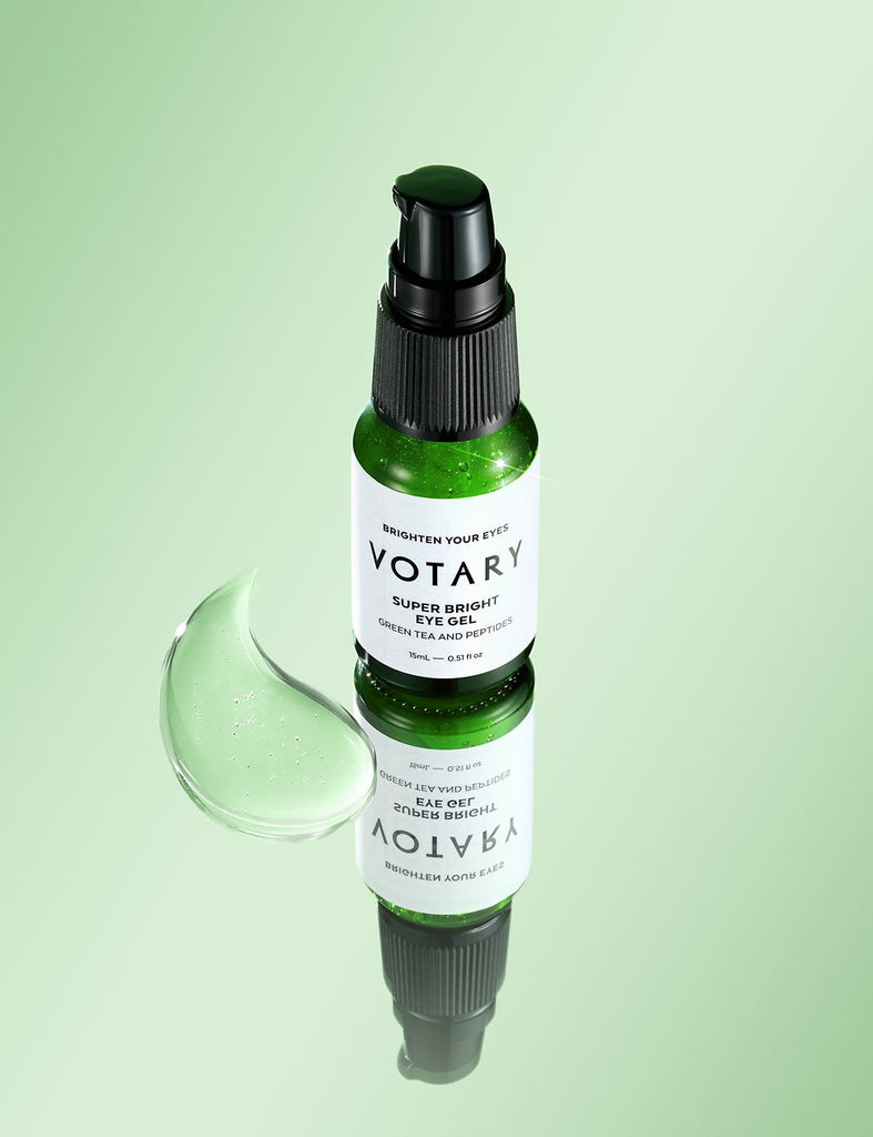 Super Bright Eye Gel, Green Tea and Peptides 15ml