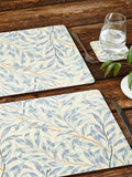Morris & Co. by Pimpernel Set of 4 Blue Willow Bough Blue Placemats