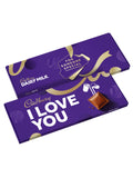Cadbury I Love You Dairy Milk Giant Chocolate Bar 850g