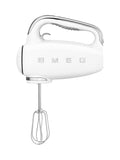Smeg White 50's Style Green Hand Mixer