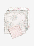 Shabby Chic by Rachel Ashwell® Mixed Floral 100% Cotton Ruffle Trim Set of 4 Napkins