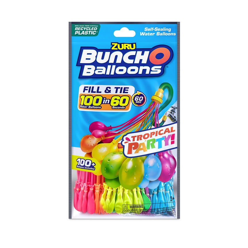 Zuru Neon Splash Bunch O Balloons 3PK