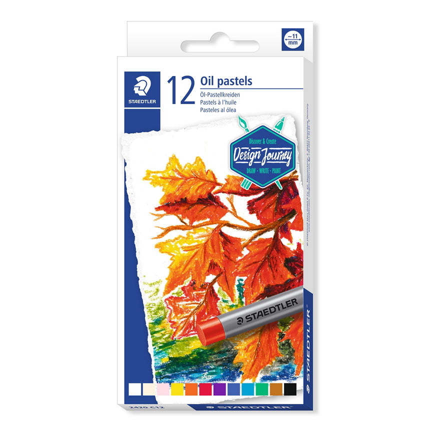 Staedtler Design Journey Oil Pastels 12pk