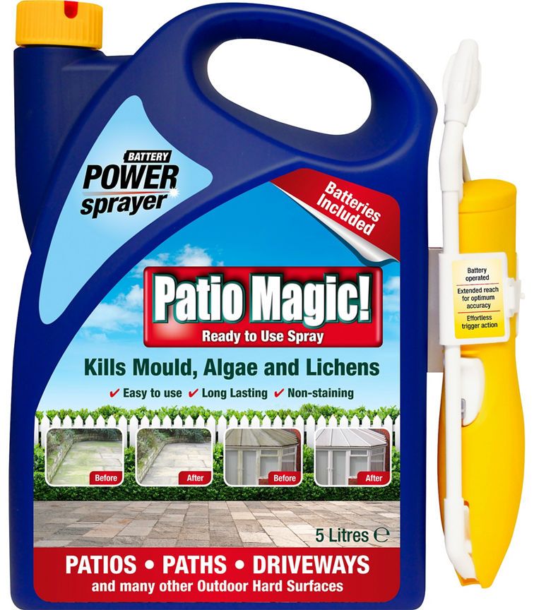 Patio Magic! Ready To Use Power Sprayer GOODS ASDA   