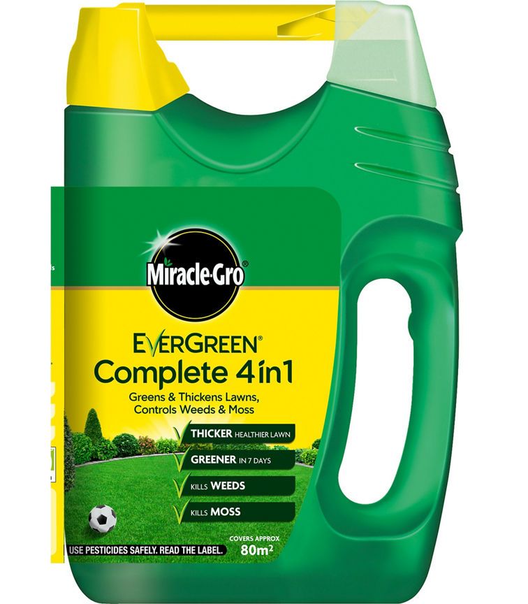 Miracle Gro Complete 4 In 1 Spreader - Lawn Food, Weed and Moss Control GOODS ASDA   