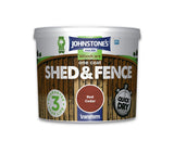 Johnstone's One Coat Shed &amp; Fence 5l - Red Cedar