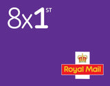 Royal Mail 8 x 1st Class Stamps GOODS ASDA   