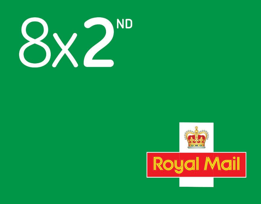 Royal Mail 8 x 2nd Class Stamps