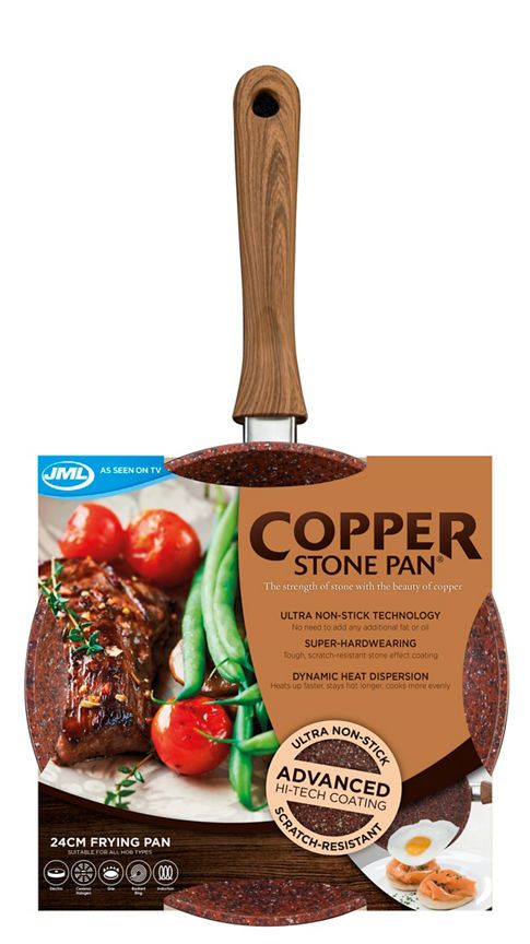 JML Copper Stone Pan 24 cm