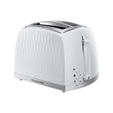 Russell Hobbs 26060 Honeycomb 2 Slice Toaster - White GOODS ASDA   