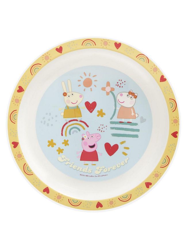 Peppa Pig Plate GOODS ASDA   