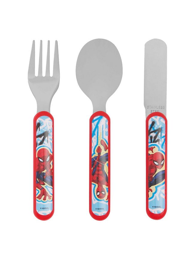 Spiderman Cutlery Set GOODS ASDA   