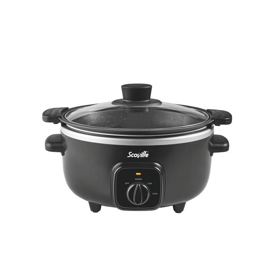 Scoville Black 3.5L Slow Cooker SSC101SS