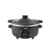 Scoville Black 3.5L Slow Cooker SSC101SS GOODS ASDA   