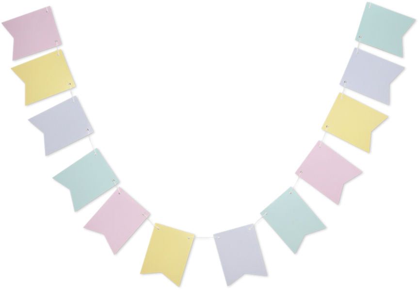 MAD Pastel Paper Bunting