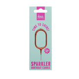 MAD Party Rose Gold Number Sparklers 0 GOODS ASDA   