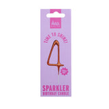 MAD Party Rose Gold Number Sparklers 4 GOODS ASDA   