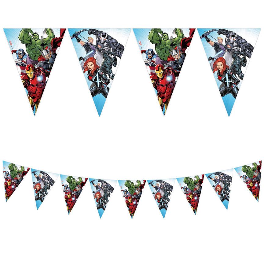 Marvel Avengers Buntings GOODS ASDA   