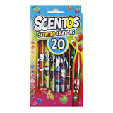 Scentos Scented Crayons - Colours May Vary,  Age 3+ Years GOODS ASDA   