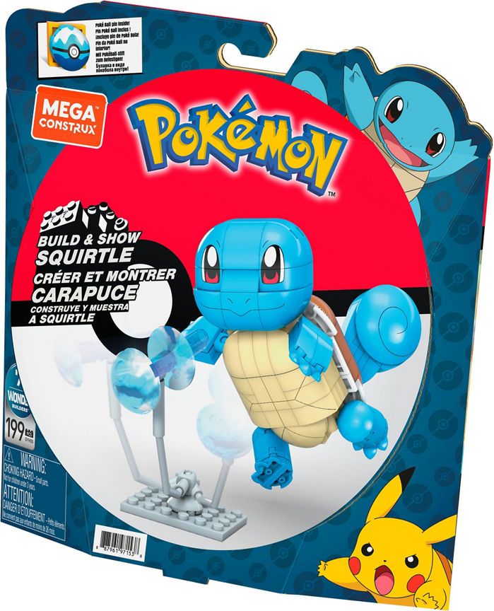 Mega Construx Pokemon Build And Show Squirtle