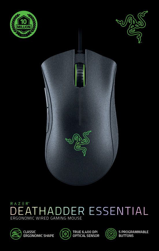 Razer DeathAdder Essential Optical Gaming Mouse