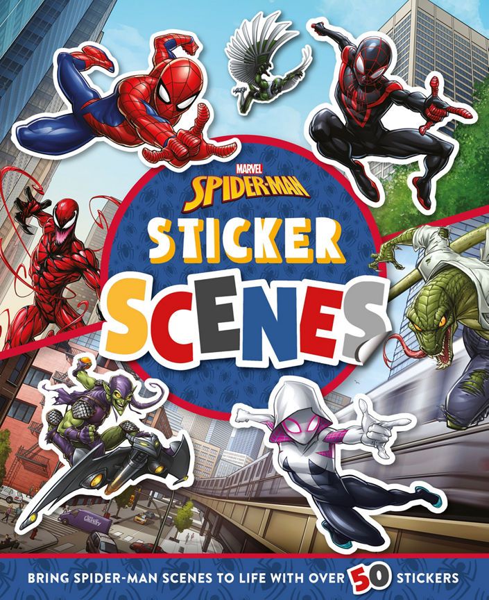 Marvel Spider Man Sticker Scenes GOODS ASDA   