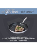 Prestige Silver Scratch Guard 25cm Stainless Steel Frying Pan